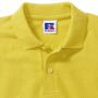 RUS Children's Classic Polycot. Polo, Yellow, 11-12jr