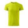 T-shirt men's Basic lime punch L