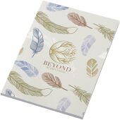 Austen novelle A6 notitieboek met zachte cover, 50 vellen - Ivoorwit