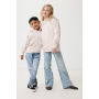 IQONIQ Yengo kids recycled katoen hoodie met steekzakken, cloud pink (910)