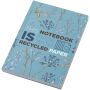 Novella Austen A6 gerecycled notitieboek met zachte cover, 100 vellen - Blauw