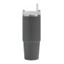 DRINK DELUXE - Vacuüm drinkbeker grijs DRINK DELUXE - Vacuüm drinkbeker grijs
