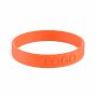 Gepersonaliseerde siliconen polsbandjes (12 mm breed)