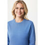 IQONIQ Denali gerecycled katoen sweater ongeverfd, heather blue (XXS)