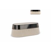 4 in 1 speaker &amp; draadloze lader - Ecru