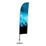 Beach Flag Promo Wind en Drop met Print Beach Flag Promo Wind en Drop met Print
