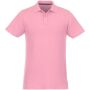 Helios herenpolo met korte mouwen - Lichtroze - 3XL
