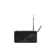 Nordic Drift Titan IPX4 multifunctionele noodradio 4000mAh, zwart