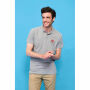 SPRING II - SPRING II HEREN Polo 210g - L - Chocolate