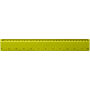Renzo 30 cm kunststof liniaal - Lime Renzo 30 cm kunststof liniaal - Lime
