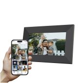 Prixton Prado S digitale fotolijst van 17,78 cm met wifi - Zwart