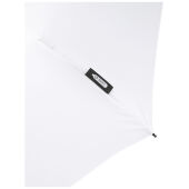 Birgit 21'' opvouwbare windproof gerecyclede PET-paraplu - Wit