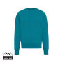 Iqoniq Kruger gerecycled katoen relaxed sweater, verdigris (L)