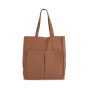Tas met dubbel voorvak Washed Russet One Size Tas met dubbel voorvak Washed Russet One Size