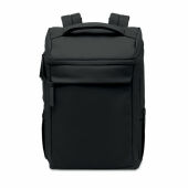 BOULDER - 15" PU laptop rugzak - Zwart