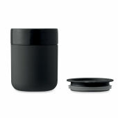 QERAM - Keramische beker 330ml - Zwart