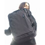 Bordeaux Hybrid Laptop Briefcase - Charcoal Melange/Black - One Size