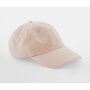 JUNIOR LOW PROFILE 6 PANEL DAD CAP, PEACH, One size, BEECHFIELD