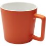 Cali keramische mok van 370 ml met matte afwerking - Oranje