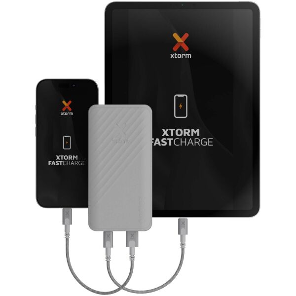 Xtorm XG220 Go2 snellaadbare powerbank van 15 W 20.000 mAh - Wit Xtorm XG220 Go2 snellaadbare powerbank van 15 W 20.000 mAh - Wit