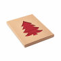 TREESGUARD - RPET vilten bestekhouder - Rood