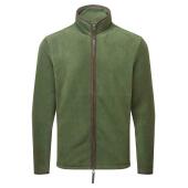Artisan Fleece Jacket, Moss Green/Brown, 3XL, Premier