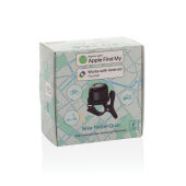 Bike Finder Dual RCS fietsbel met wereldwijde locatiebepalin, zwart