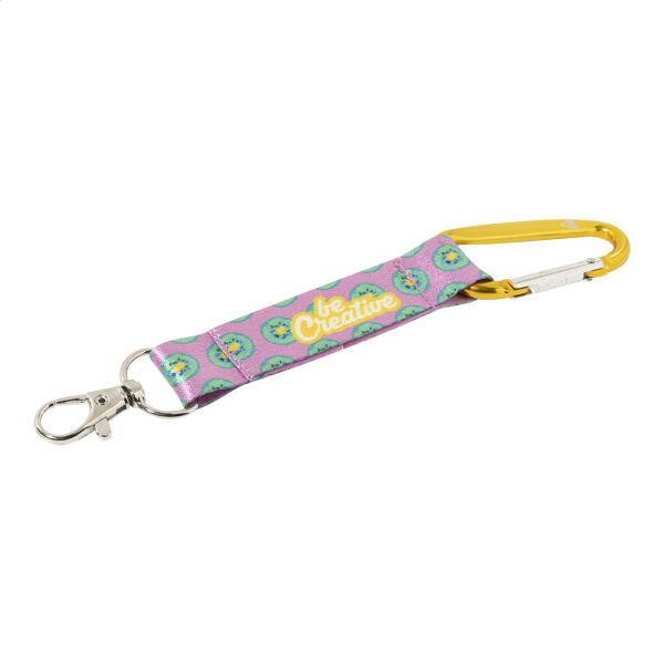 SuboRing Double - custom made RPET-sleutelhanger