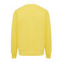 IQONIQ Etosha lichtgewicht gerecycled katoen sweater, geel (S)