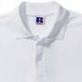 RUS Men Classic Polycotton Polo, White, 4XL