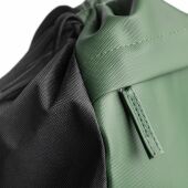 rPET polyester (600D) trekkoordrugzak Auri zwart