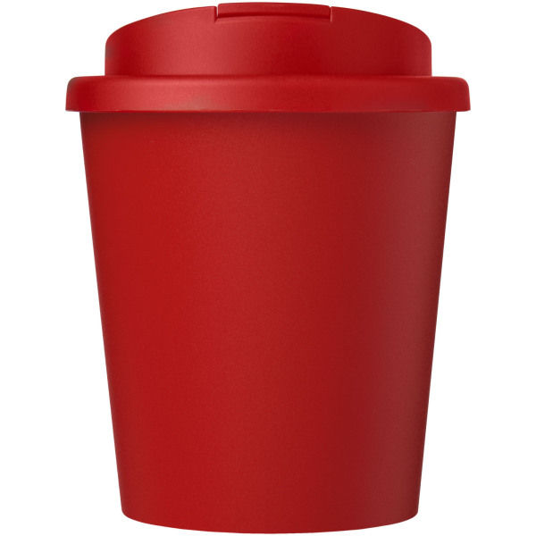 Americano® Espresso Eco 250 ml recycled tumbler with spill-proof lid - Red