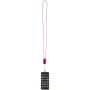 Anser gerecycleerde plastic smartphonesnoer met geïntegreerde 27W 5-in-1 kabel - Rood