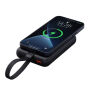 Magnetische 15W draadloze powerbank REEVES-WATTRON PLUS X - zwart Magnetische 15W draadloze powerbank REEVES-WATTRON PLUS X - zwart