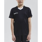 CRAFT PROGRESS JERSEY CONTRAST JR BLACK/WHITE 122 CRAFT PROGRESS JERSEY CONTRAST JR BLACK/WHITE 122