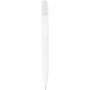 Thalaasa ocean-bound plastic ballpoint pen - Transparent white/White