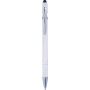 Aluminium balpen Primo wit