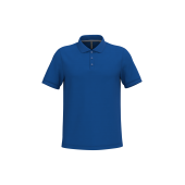 Piquépolo korte mouwen heren Royal Blue S