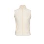 Bodywarmer van microfleece dames natural 4XL