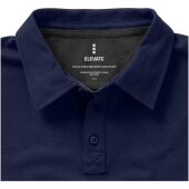 Markham stretch herenpolo met korte mouwen - Marineblauw - XS