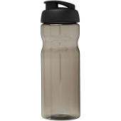 H2O Active® Base 650 ml sportfles met flipcapdeksel - Houtskool