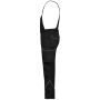 Workwear Pants with Bib - SOLID - black 102