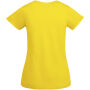 Breda biologisch katoenen dames T-shirt met korte mouwen - Geel - S