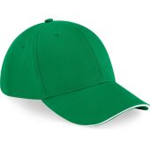 kelly green/white
