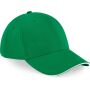 Athleisure 6 Panel Cap kelly green/white one size