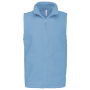 Bodywarmer van microfleece heren Sky Blue 4XL