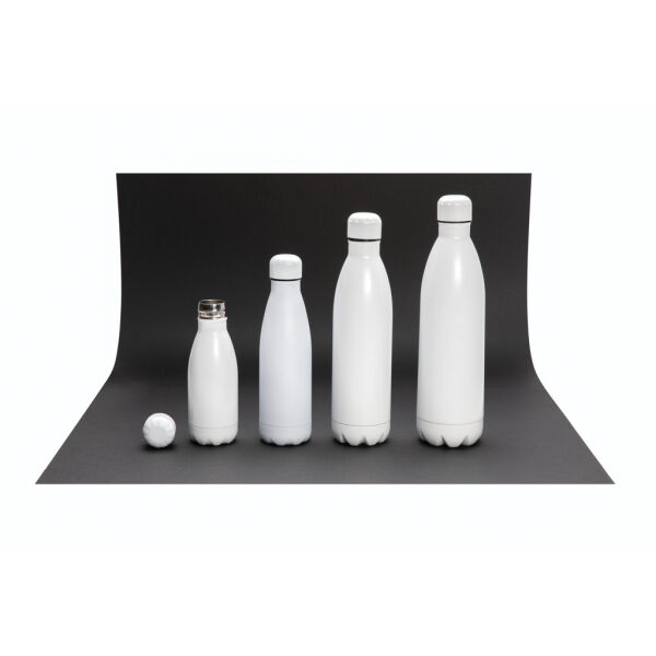 Unikleur vacuum roestvrijstalen fles 750ml, wit Unikleur vacuum roestvrijstalen fles 750ml, wit