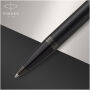 Parker IM achromatische balpen (blauwe inkt) - Zwart