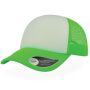 RAPPER CAP, FLUO GREEN / WHITE, One size, ATLANTIS HEADWEAR