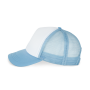 Trucker - Pet 5 panelen White / Dark Sky Blue One Size